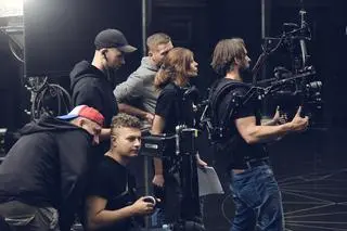 Renata Gabryjelska na planie 