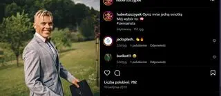 Hubert Szczypek z "Naszych w mundurach"