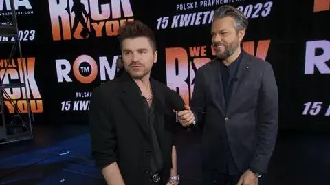 Łukasz Zagrobelny o spektaklu "We Will Rock You"