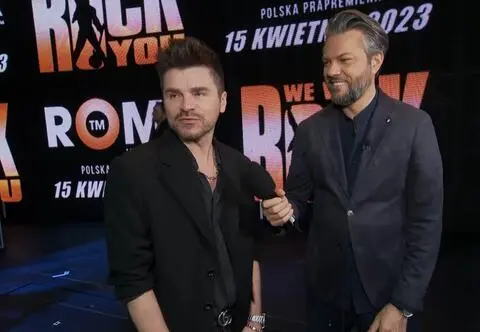 Łukasz Zagrobelny o spektaklu "We Will Rock You". "To jest absolutnie światowa produkcja"