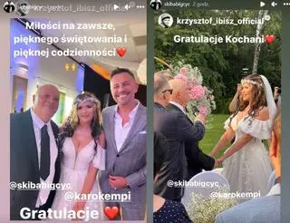 Krzysztof Skiba i Karolina Kempińska są już po ślubie