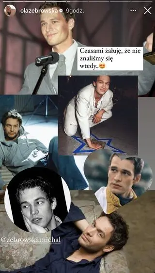 Aleksandra Żebrowska pokazała archiwalne zdjęcia Michała Żebrowskiego