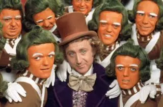 Umpa-lumpy w filmie "Willy Wonka i fabryka czekolady"