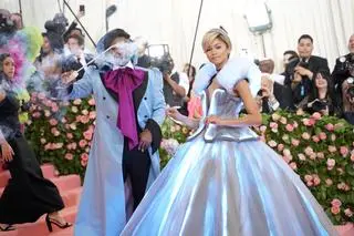 Met Gala. Zendaya jako Kopciuszek