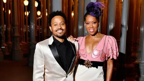 Regina King z synem