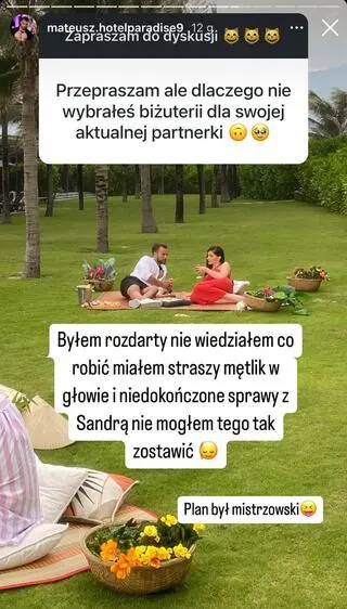 Mateusz z "Hotelu Paradise 9" o biżuterii