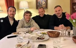 Joanna Przetakiewicz pochwaliła się fotografią, z Rochem, Rinke i swoimi synami, Jakubem i Aleksandrem