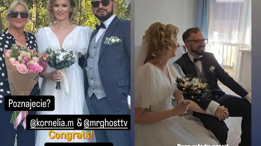 Kornelia i Marek Różańscy postawili na klasyczne stylizacje 