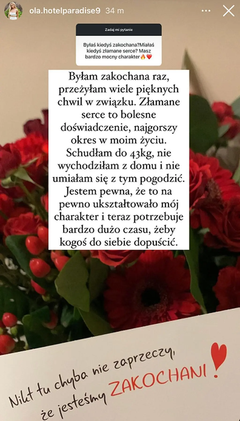 Ola z "Hotelu Paradise 9"