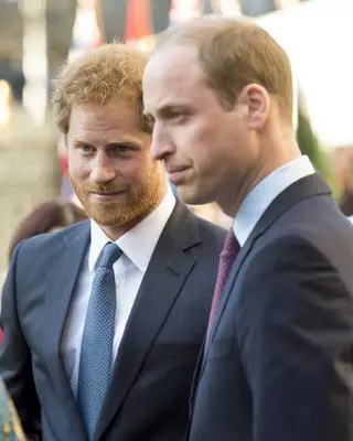 Książę Harry i książę William