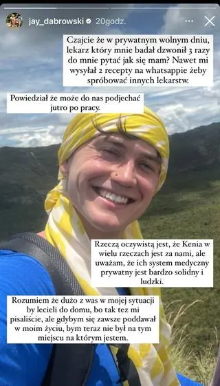 Jay Dąbrowski z "Hotelu Paradise"