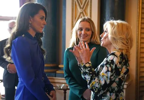 Kate Middleton zachwyciła świat na przyjęciu. U jej boku, dawno niewidziana księżna Monako