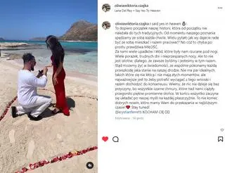 Krystian Ferretti z "HP" oświadczył się ukochanej