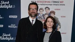 Maja Ostaszewska i Tomasz Kot