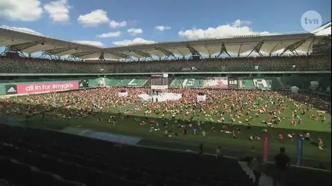 Ewa Chodakowska bije rekord Guinessa