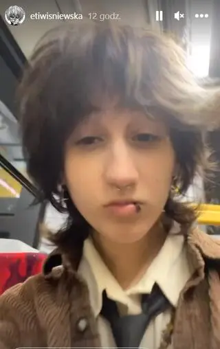 Etiennette Wiśniewska w aktualnej fryzurze