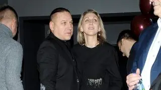 Paweł Golec z żoną Katarzyną