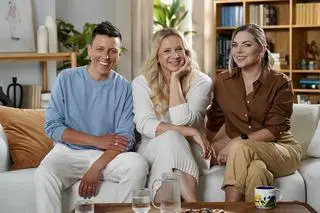 Prowadzące "Miasta Kobiet". Ane Piżl, Marzena Rogalska, Aleksandra Kwaśniewska