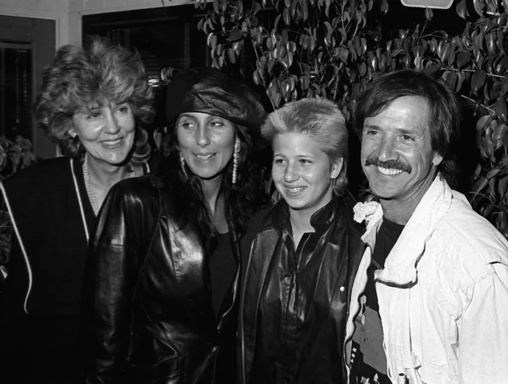 Georgia Holt, Cher, Sonny i Chaz Bono