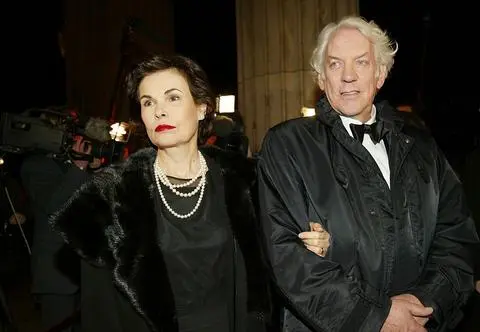 Donald Sutherland prawdziwe szczęście znalazł u boku trzeciej żony. Byli ze sobą do końca jego dni