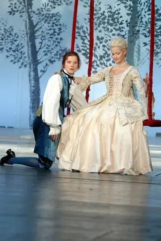 Wiktoria Gorodeckaja i Małgorzata Kożuchowska