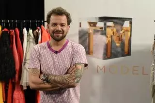 Michał Piróg w programie "Top Model"
