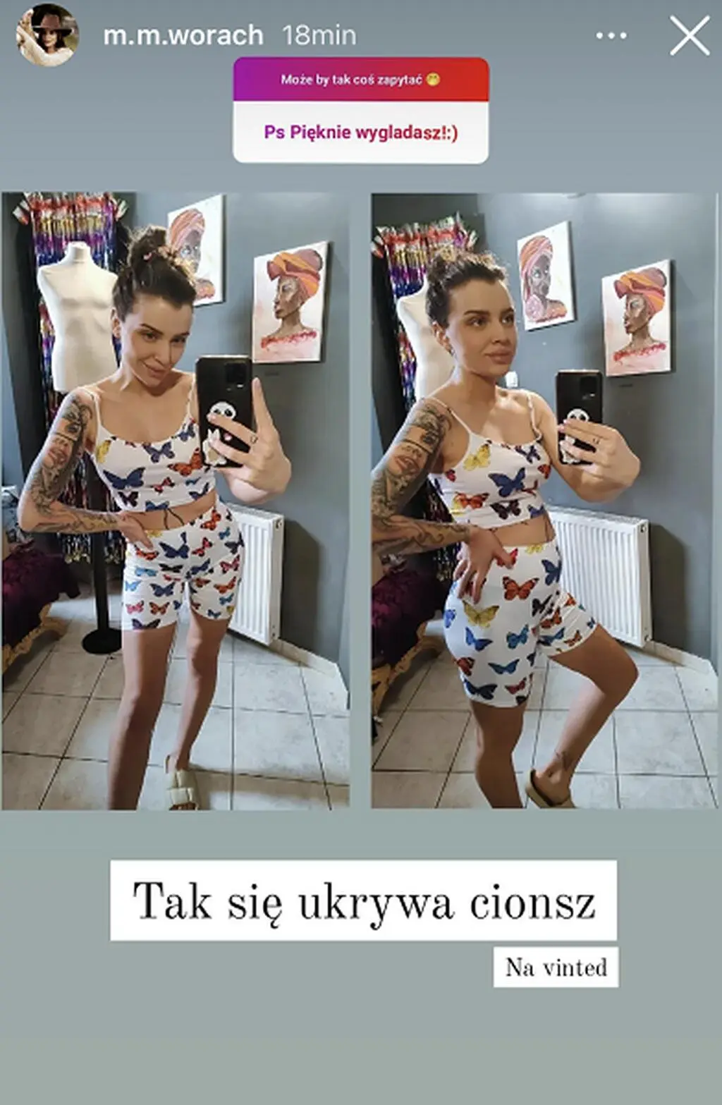 Marika Worach pokazała, jak ukrywała brzuszek w ciąży