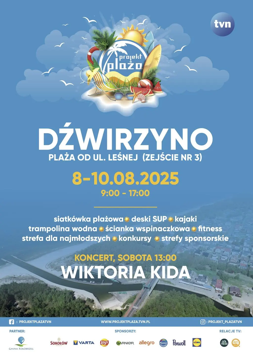 Projekt Plaża 2025 w Dźwirzynie