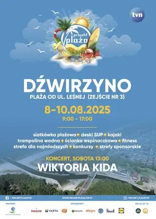 Projekt Plaża 2025 w Dźwirzynie