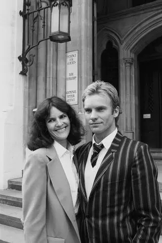 Sting i Frances Tomelty