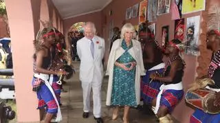 Para królewska odwiedziła Kenię