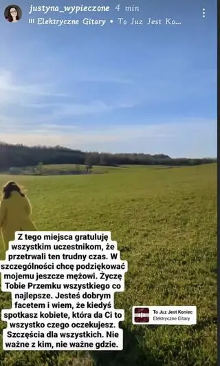 Justyna Hołubowicz o rozstaniu z mężem