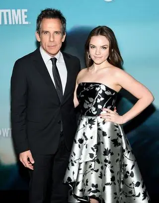 Ben Stiller i Ella Stiller w 2018 r.