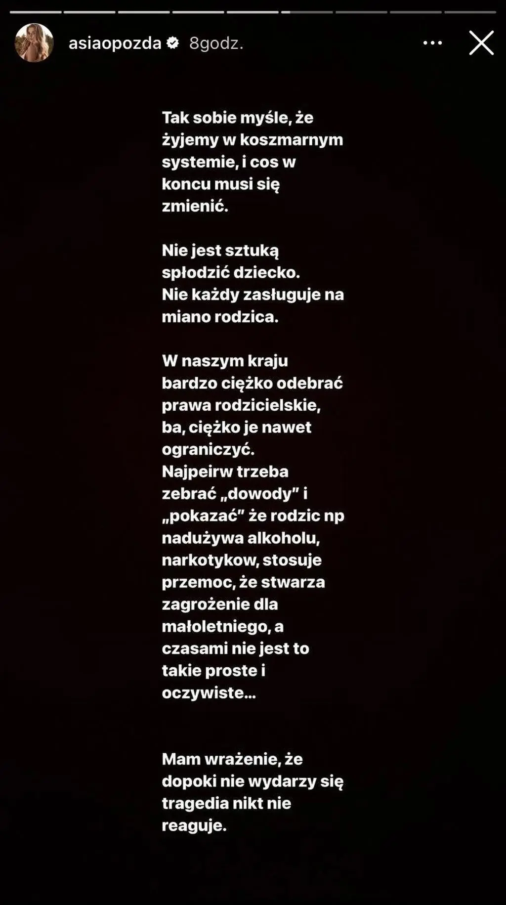 Joanna Opozda zabrała głos po śmierci 8-letniego Kamila