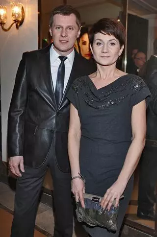 Krzysztof Respondek z żoną. 2011 rok