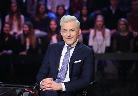 Nowa prowadząca w "Milionerach"? Huberowi Urbańskiemu towarzyszyła tajemnicza kobieta