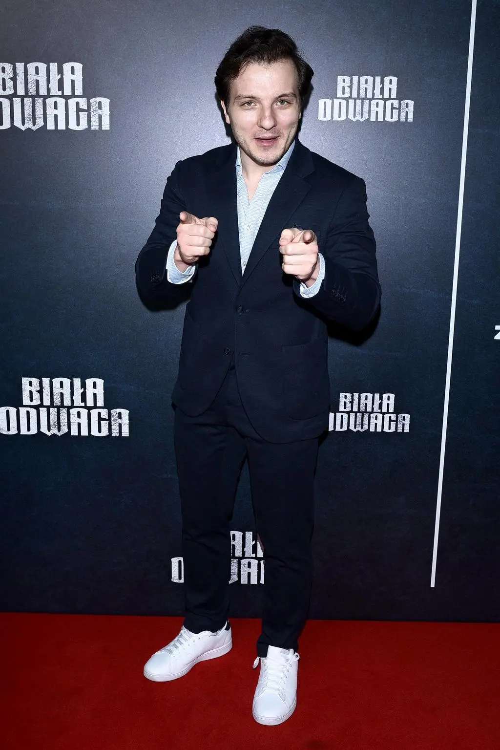 Gwiazdy na premierze filmu "Biała odwaga": Jakub Gąsowski