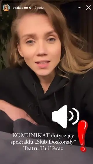 Agnieszka Kaczorowska straciła pracę w teatrze