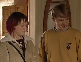 Matylda Damięcka i Kazimierz Mazur jako Karolina i Kamil z "Na Wspólnej"