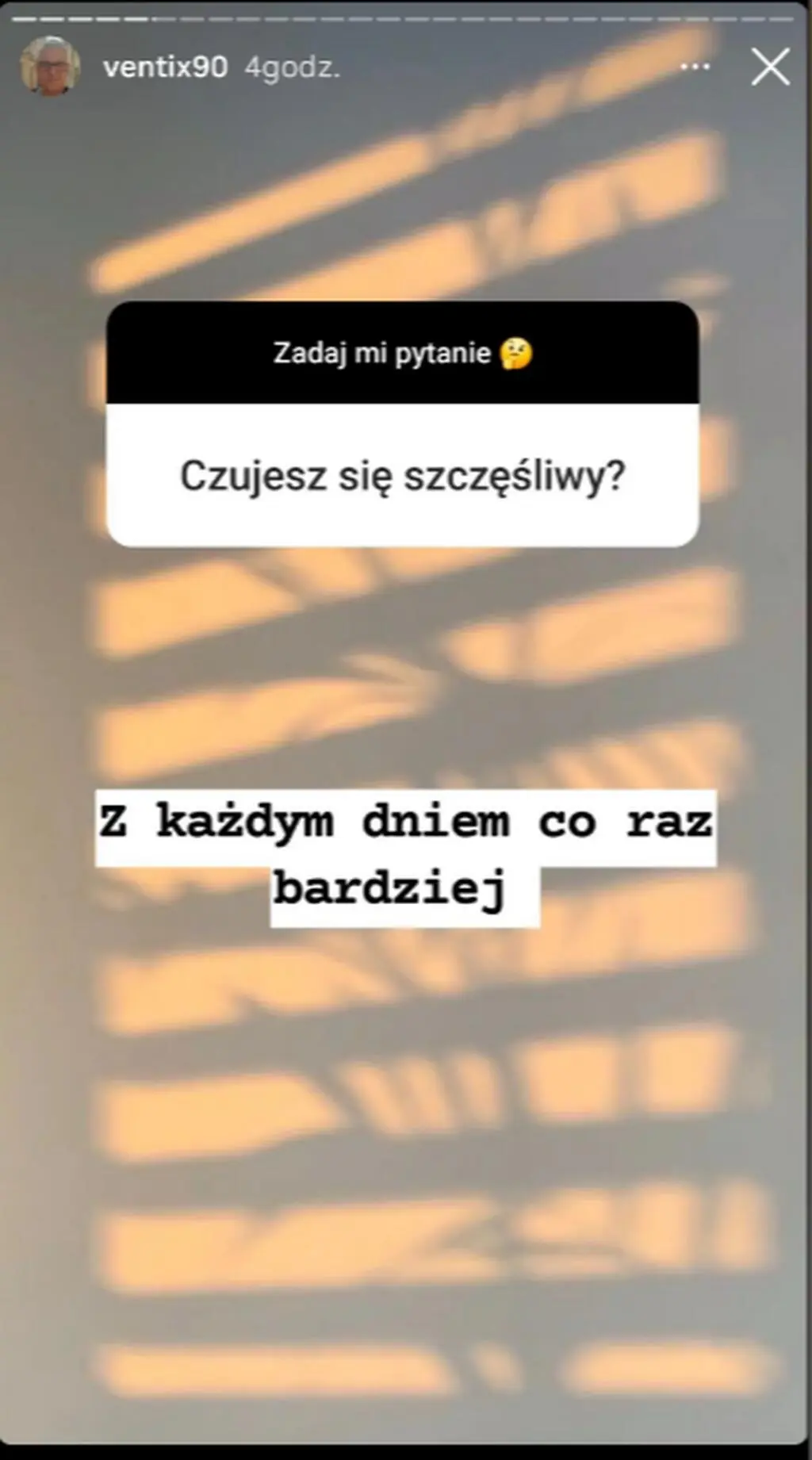 Krzysztof ze "ŚOPW" zdradził, czy jest szczęśliwy
