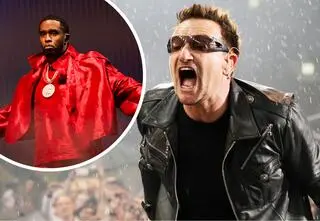 P. Diddy chciał pocałować Bono? Muzyk do tej pory ma czuć niesmak