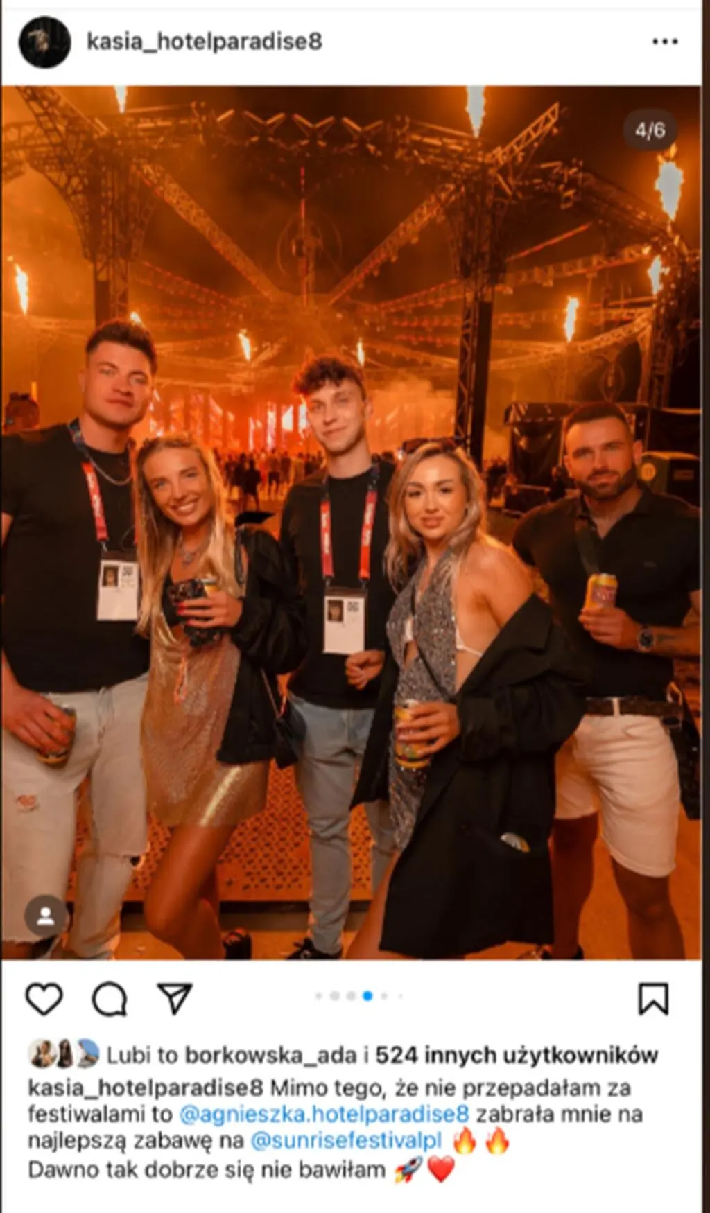 Bartek z "Hotelu Paradise" na koncercie z Agnieszką