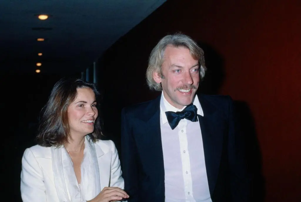 Donald Sutherland i Francine Racette