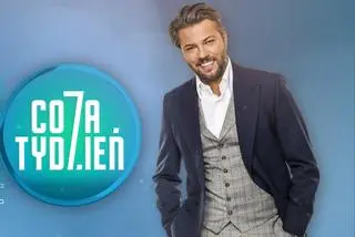 Olivier Janiak - prowadzący program "Co Za Tydzień"