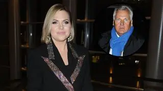 Aleksandra Kwaśniewska z ojcem