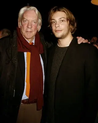 Donald Sutherland z synem Angusem Sutherlandem