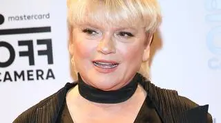 Katarzyna Figura tłumaczy fryzjerską metamorfozę. Niebieski to odcień jej osobowości