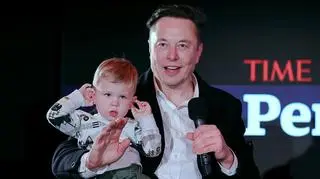 Elon Musk z synem