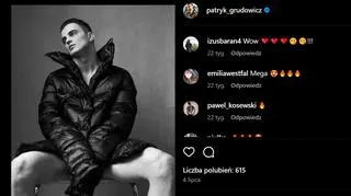 Patryk Grudowicz z "Top Model"
