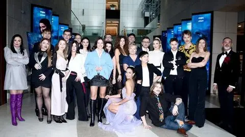 Malwina Wędzikowska i uczestnicy "The Traitors. Zdrajcy"